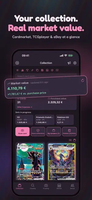 Holofolio: Card Scanner screenshot 2
