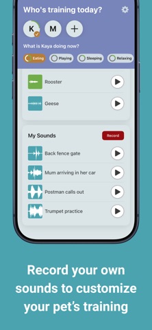 Calm Paws: Sounds for Training iPhone screenshot