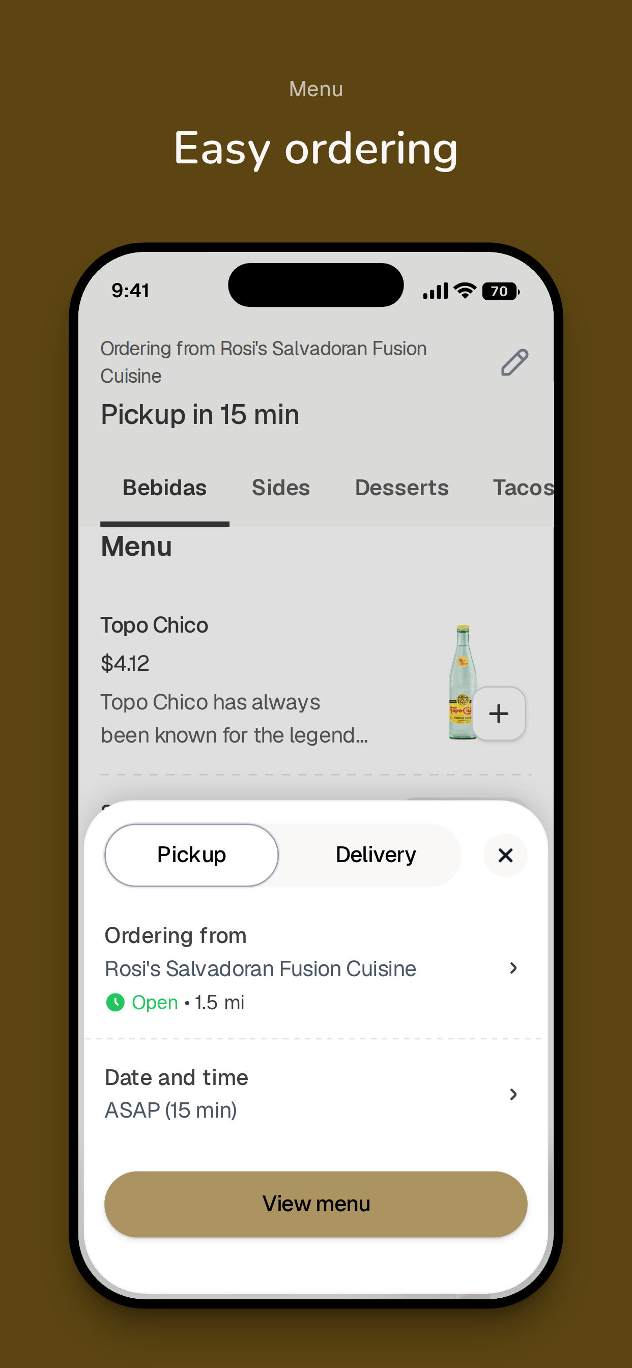 Rosi's Fusion Cuisine screenshot 3