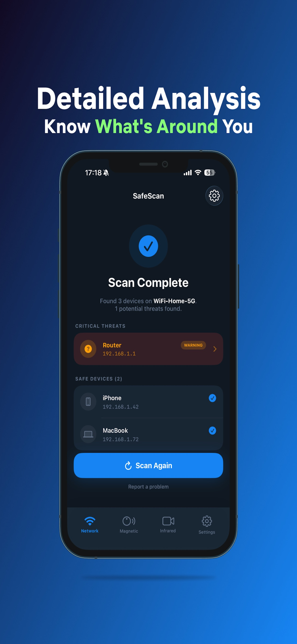 Spy Camera Detector - SpyScan