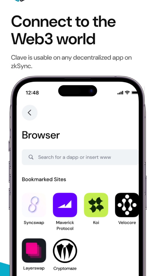 #8. Clave - Smart Wallet (iOS) 由: CLAVE TECHNOLOGIES LTD