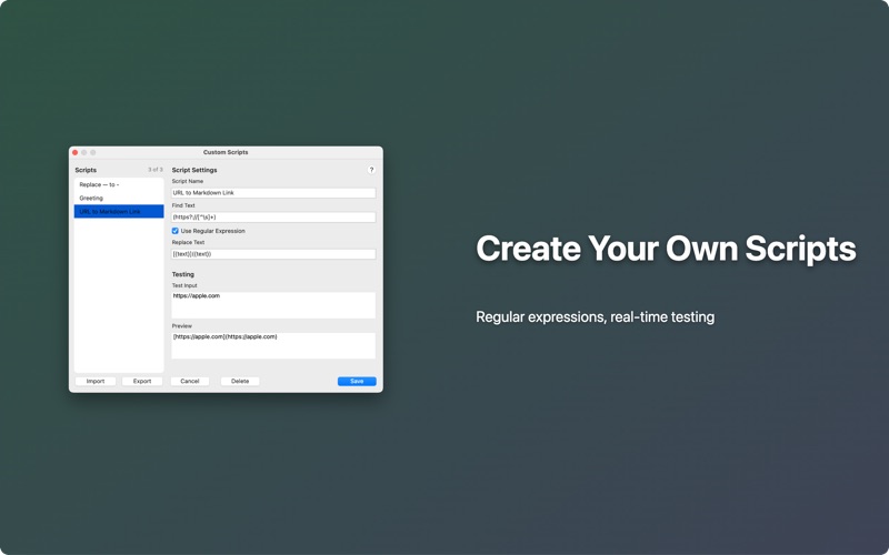 App screenshot