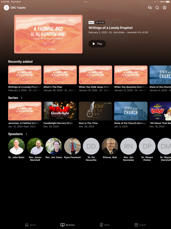 Screenshot #5 pour Calvary Baptist Tupelo