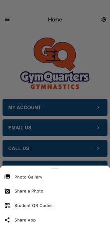 GymQuarters iPhone screenshot