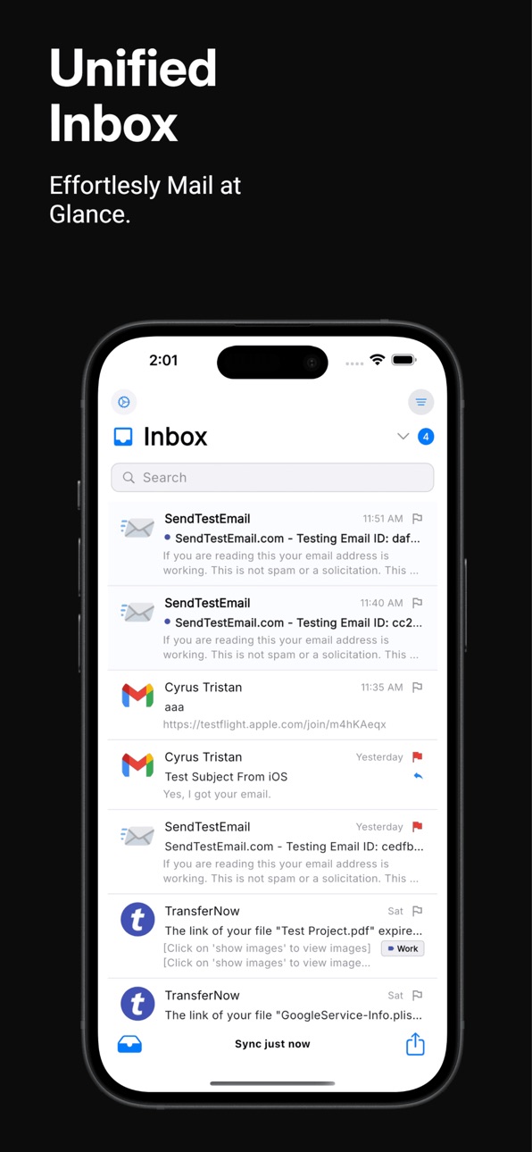 iPhone screenshot