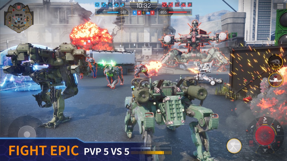 #1. Armor Attack: Robot & Mecha (iOS) Podle: KEK ENTERTAINMENT LTD
