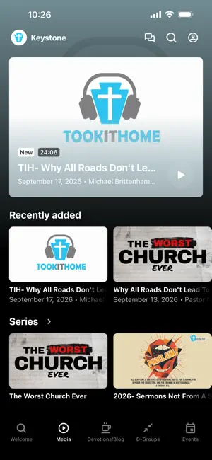Keystone Church screenshot 2
