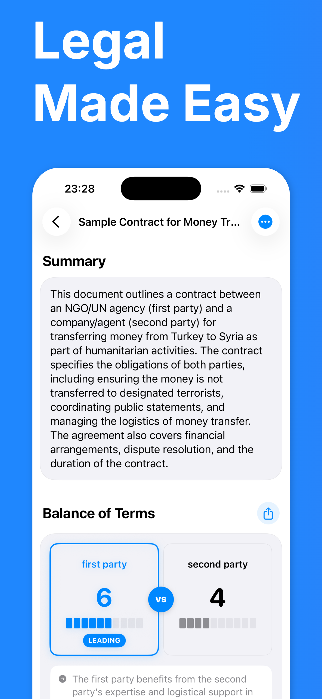 AI Lawyer: legal documents