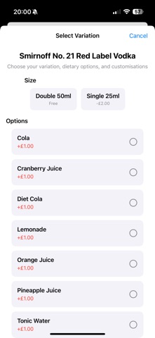 Cirvio Ordering screenshot