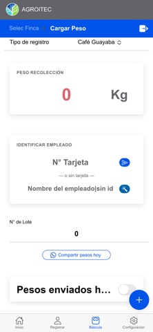 Agroitec pesaje cafetero screenshot 1