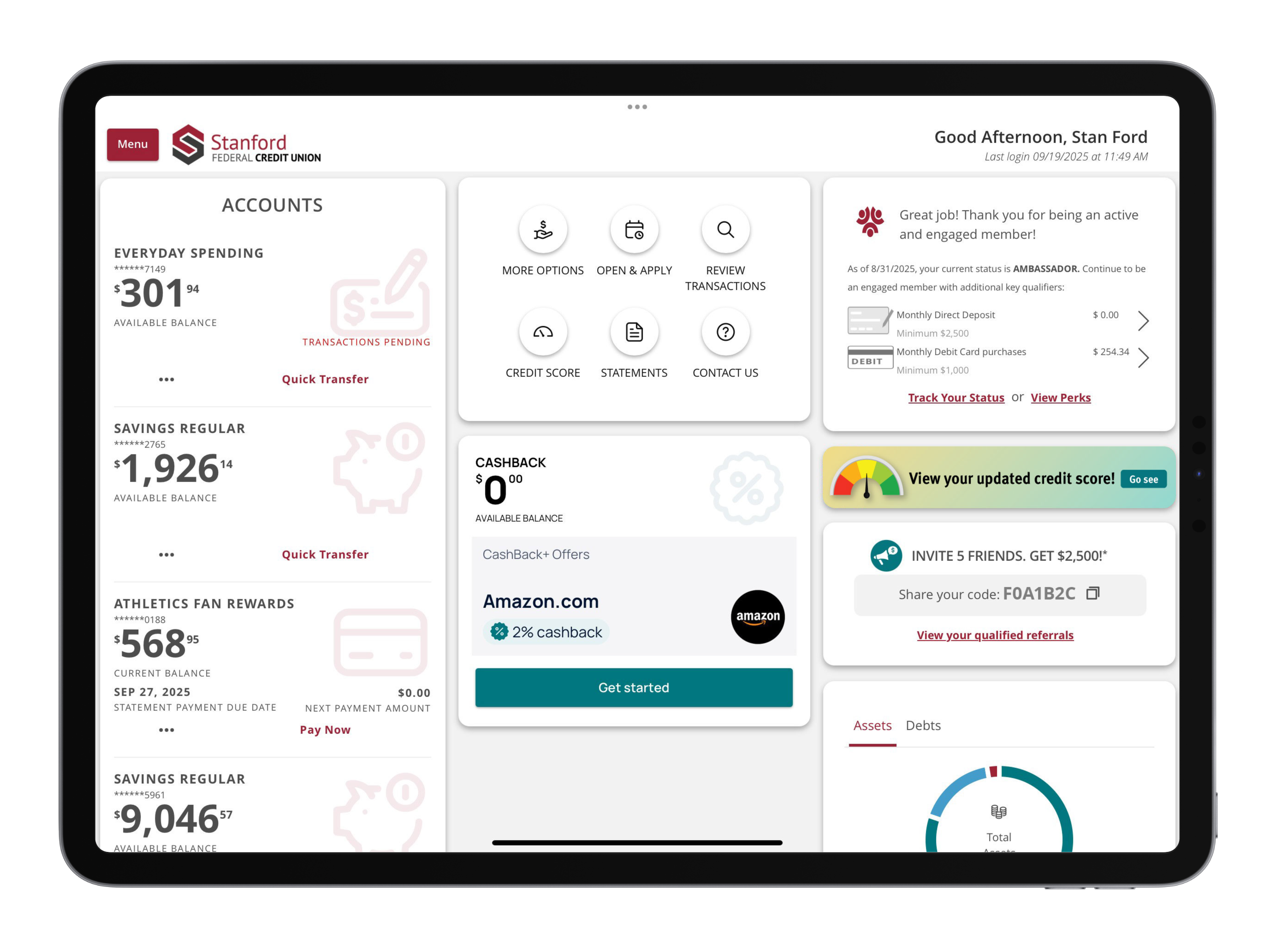 Stanford FCU Mobile Banking