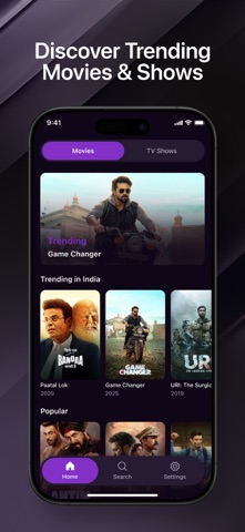 Z5 Movies, Web Series, Shows iPhone screenshot 1