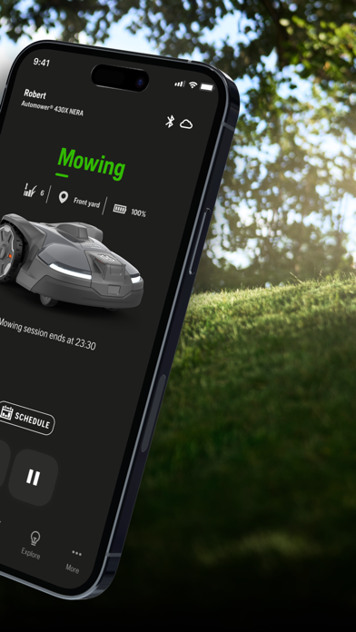 Automower Connect Screenshot