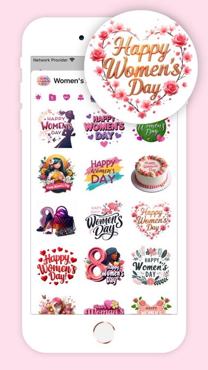 Women's Day iStickers