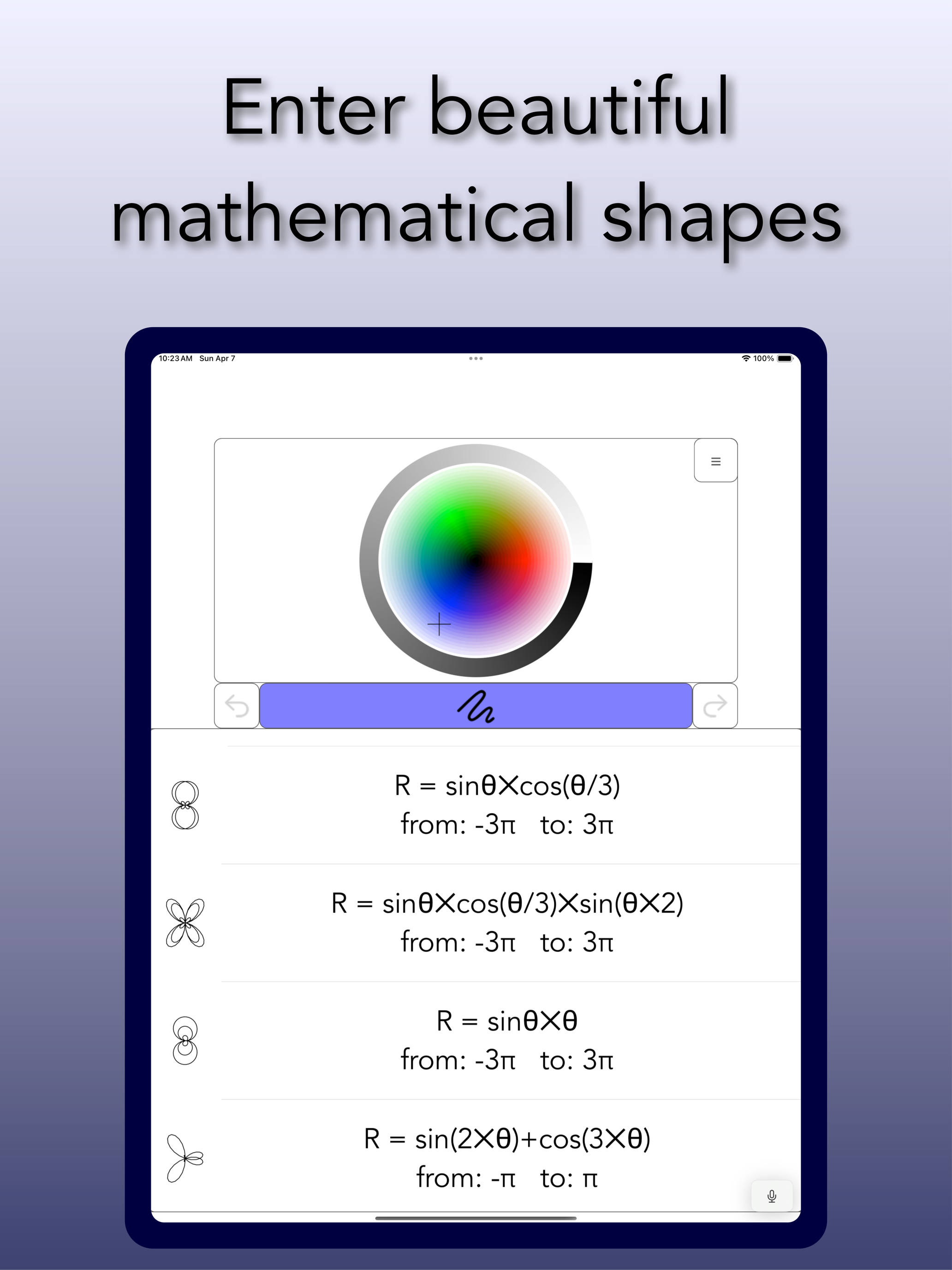 Drawing with Math