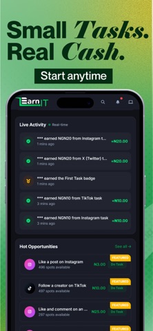 EarnIT.ng Screenshot 4 of 8