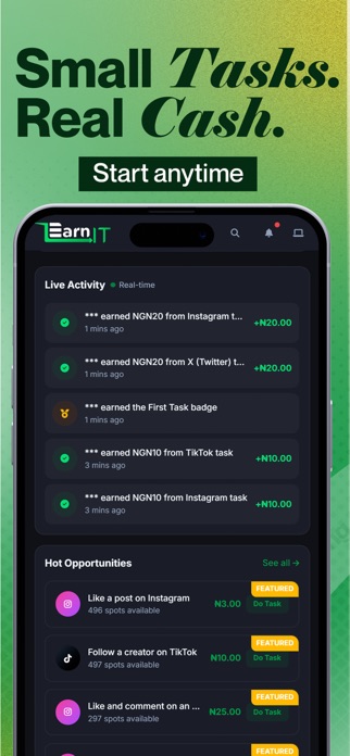 EarnIT.ng Screenshot 4 of 8