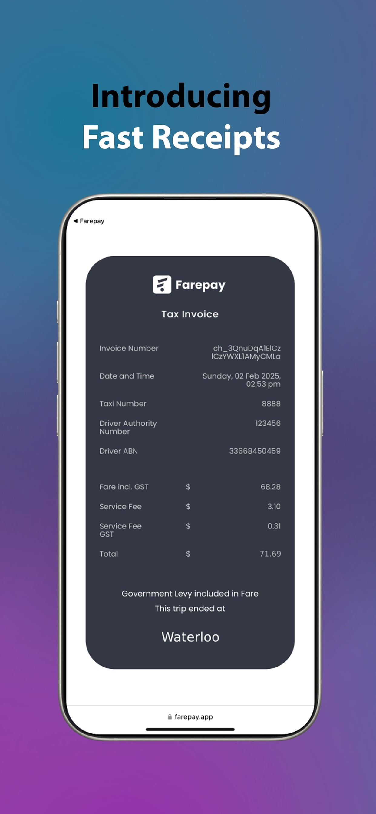 Farepay screenshot 5