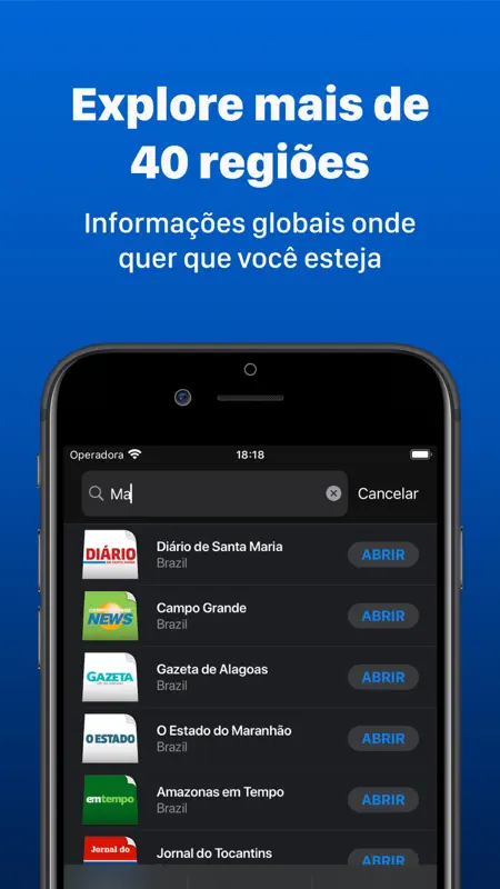 Jornais Brasileiros screenshot 2 of 7