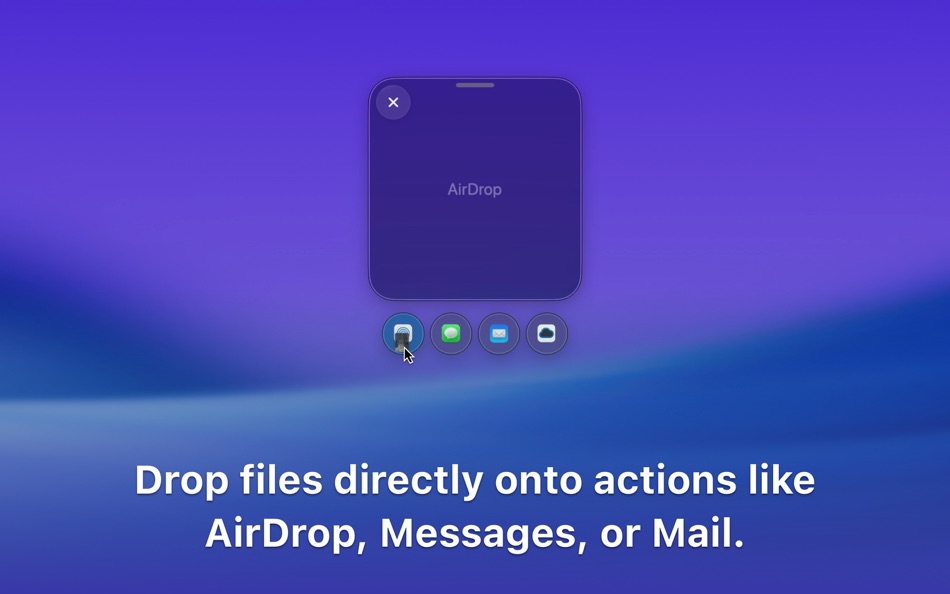 #5. Dropover - Easier Drag & Drop (macOS) Por: Damir Tursunovic