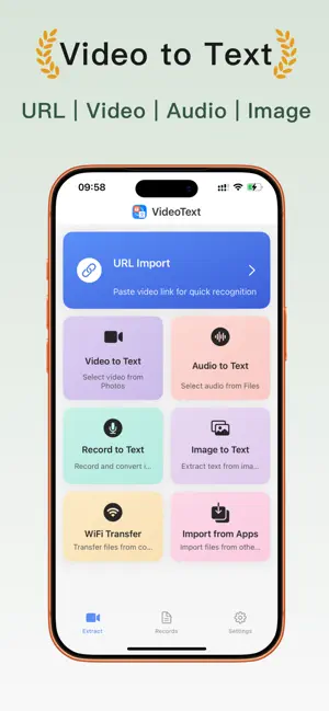 Video to Text - AI Transcriber screenshot 1