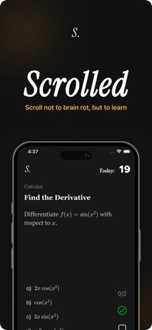 ScrollEd: Study to Unlock Apps screenshot