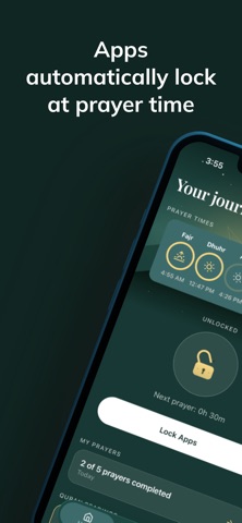 5Locks - Prayer Time Lock Apps iPhone screenshot 1