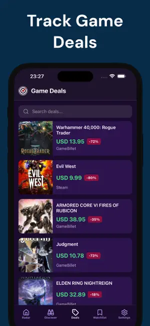 Gaming Radar screenshot 3