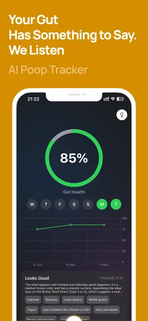 Poovio - AI Poop Tracker screenshot 2