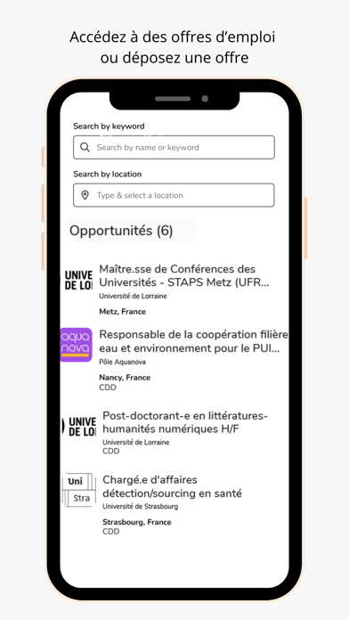 Screenshot #3 pour UnivLorraine Alumni