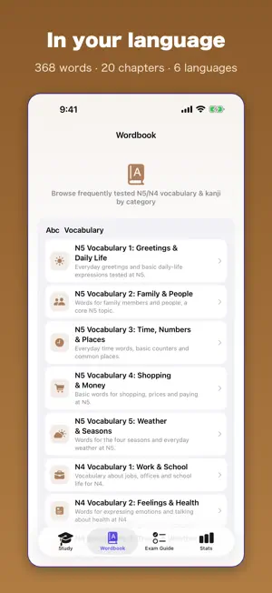 JLPT N5 & N4 Prep Japanese screenshot 4