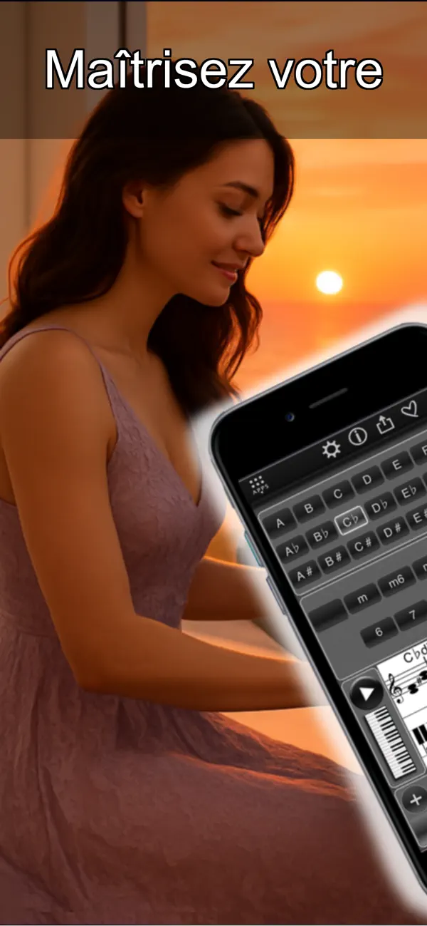 Screenshot #1 pour 120 Piano Chords