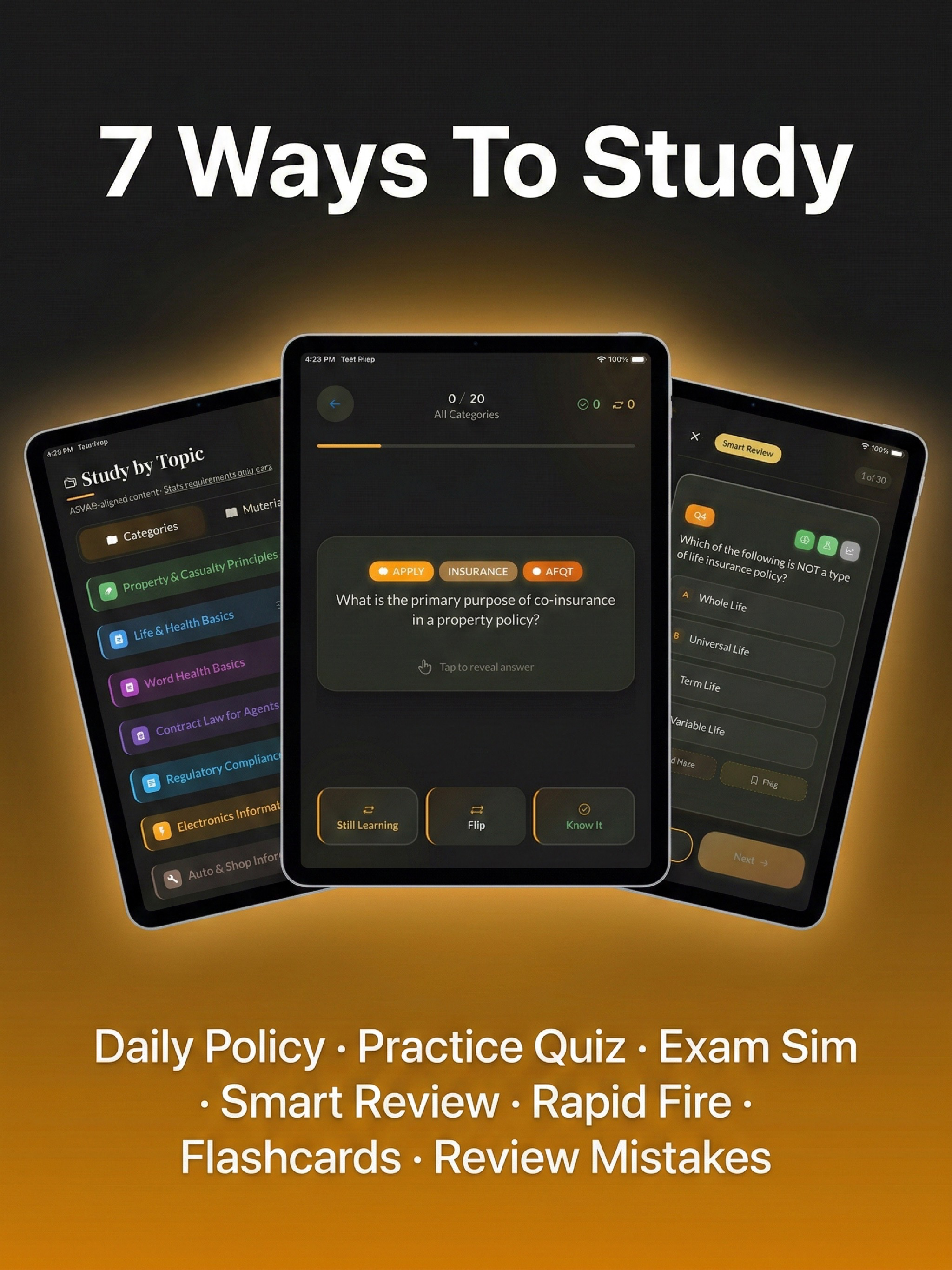 Insurance License Exam Prep screenshot 13