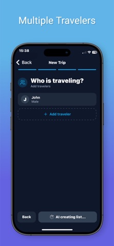 PackPal – Smart Packing Lists Screenshot 5 of 5