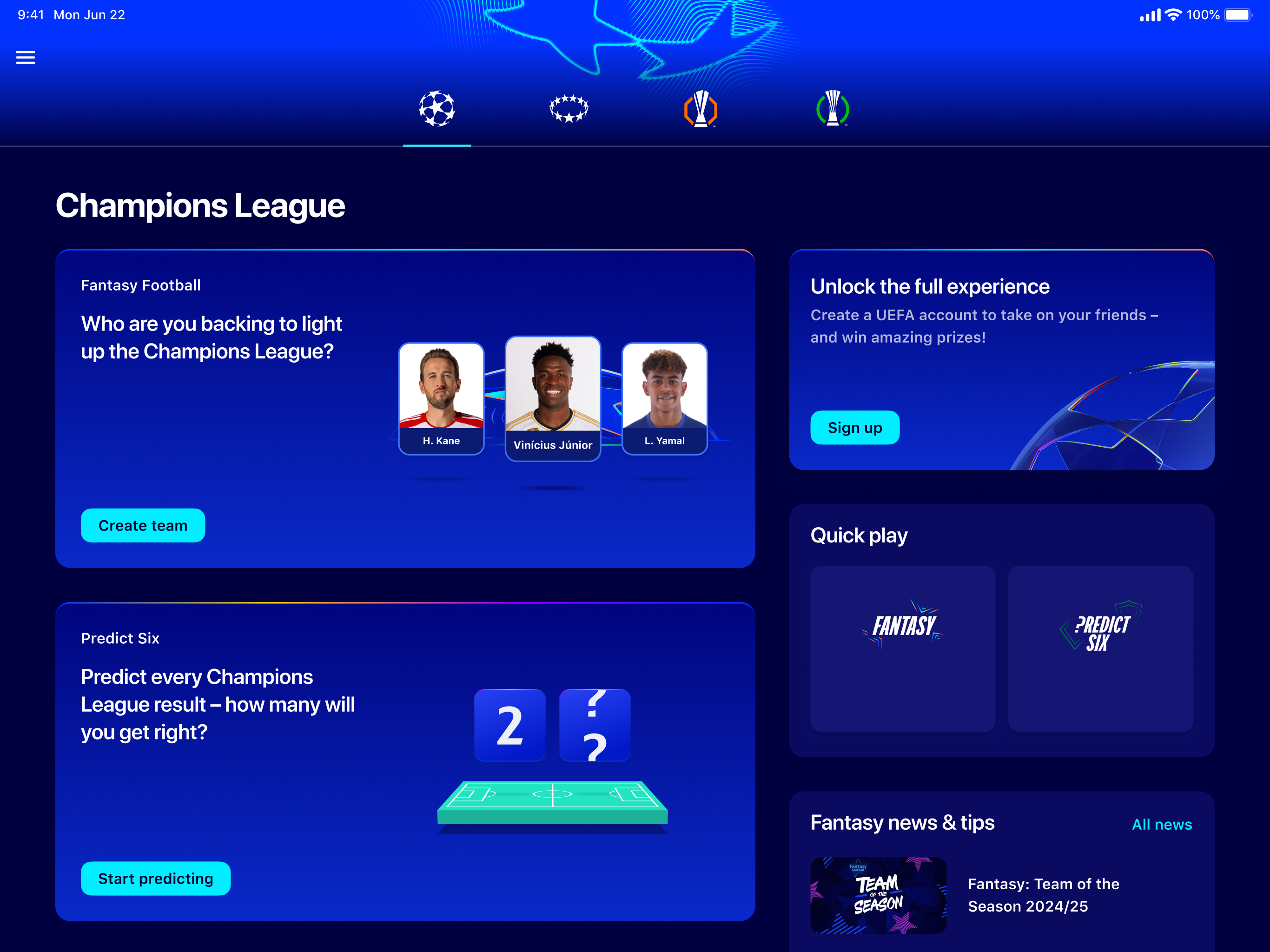 UEFA Gaming: Fantasy Football screenshot 9