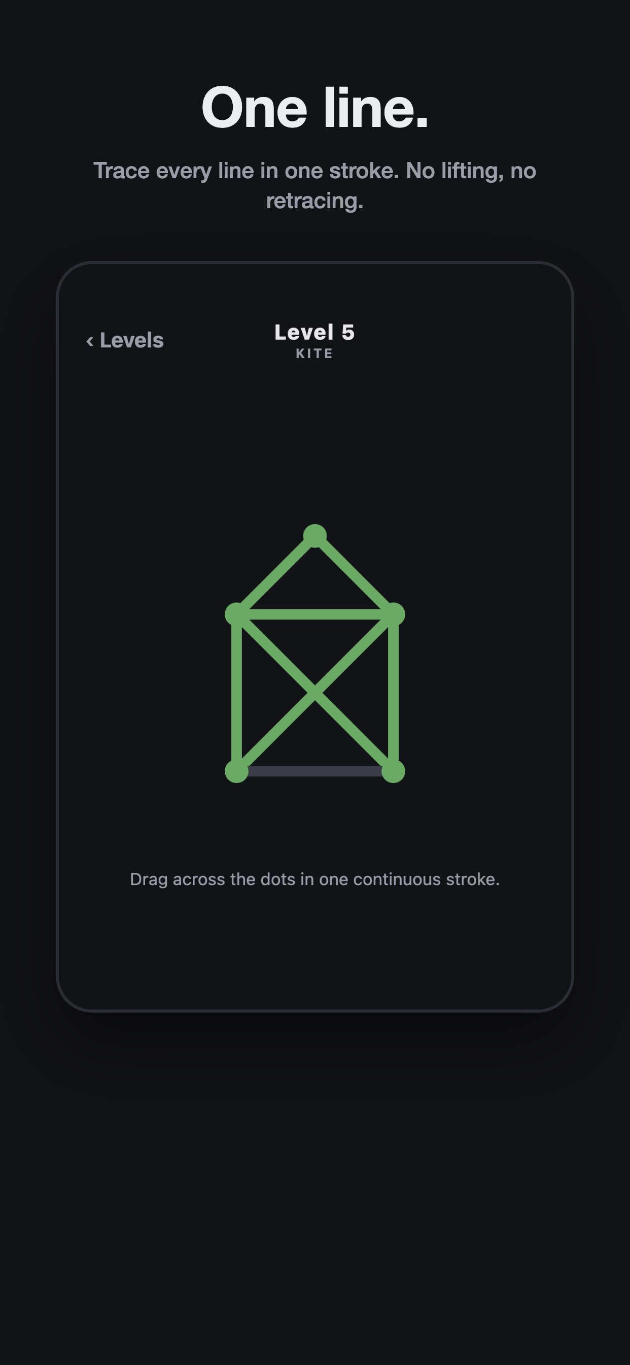 Tracer: One Line Puzzle screenshot 5