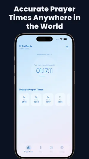 Prayer Times: Adhan & Qibla screenshot 1