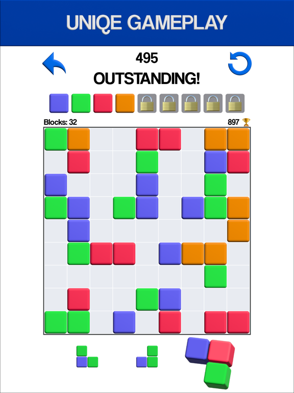 Screenshot #4 pour 1010 Colour Blocks