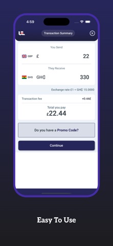 UnityLink Money Transfer Screenshot 4 of 5