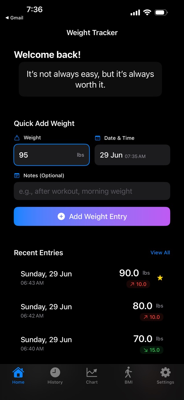 iPhone screenshot