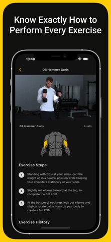 Tailored Trainer: Gym Workouts Screenshot 6 of 10