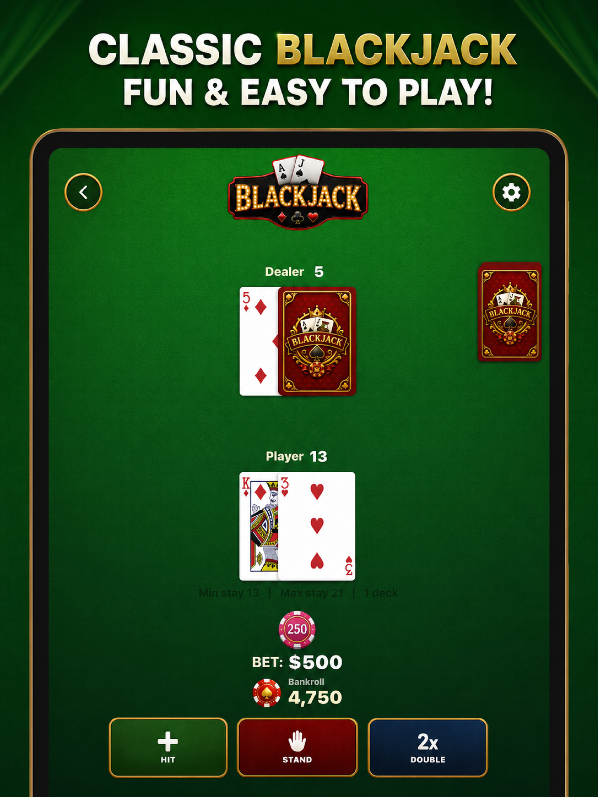 Blackjack Legacy screenshot 5