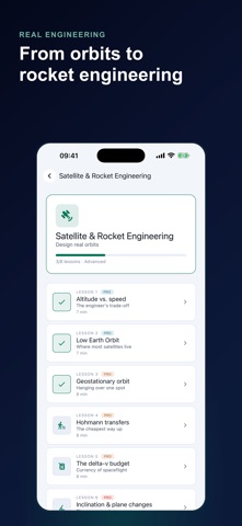 Orbit Lab: Kepler Physics iPhone screenshot