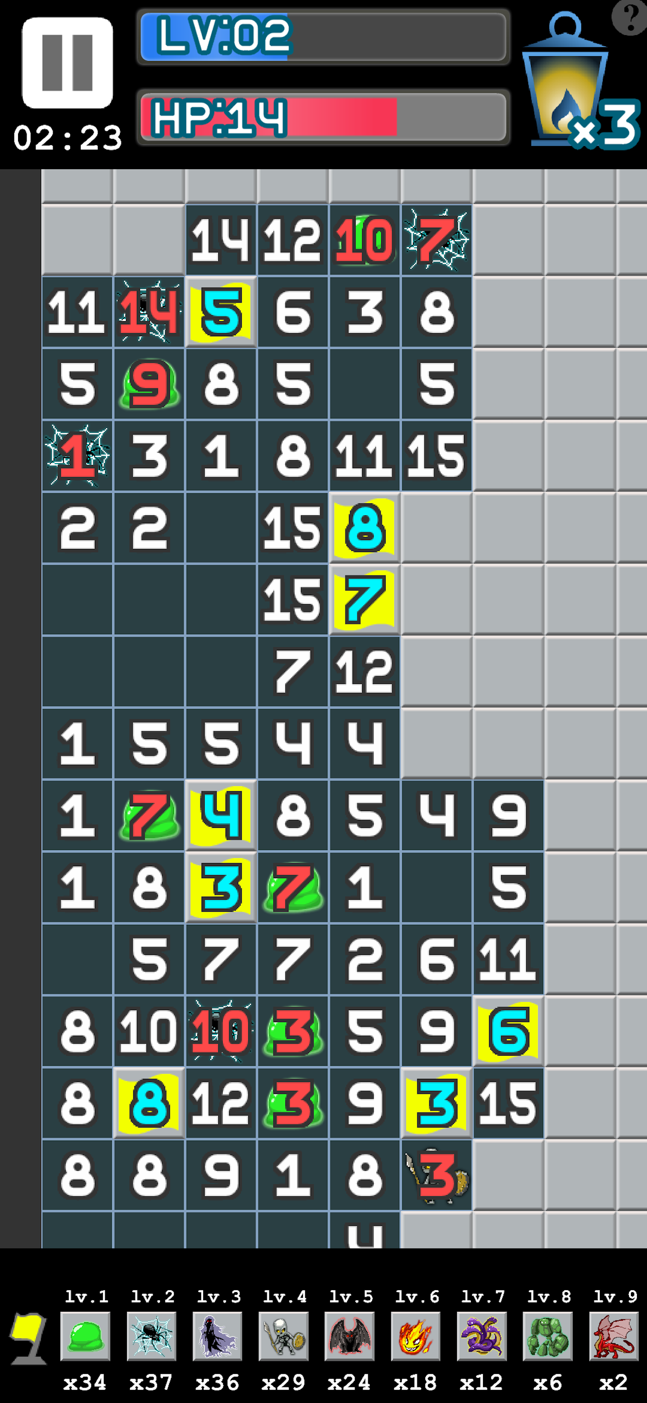 Dungeon Sweeper Mobile
