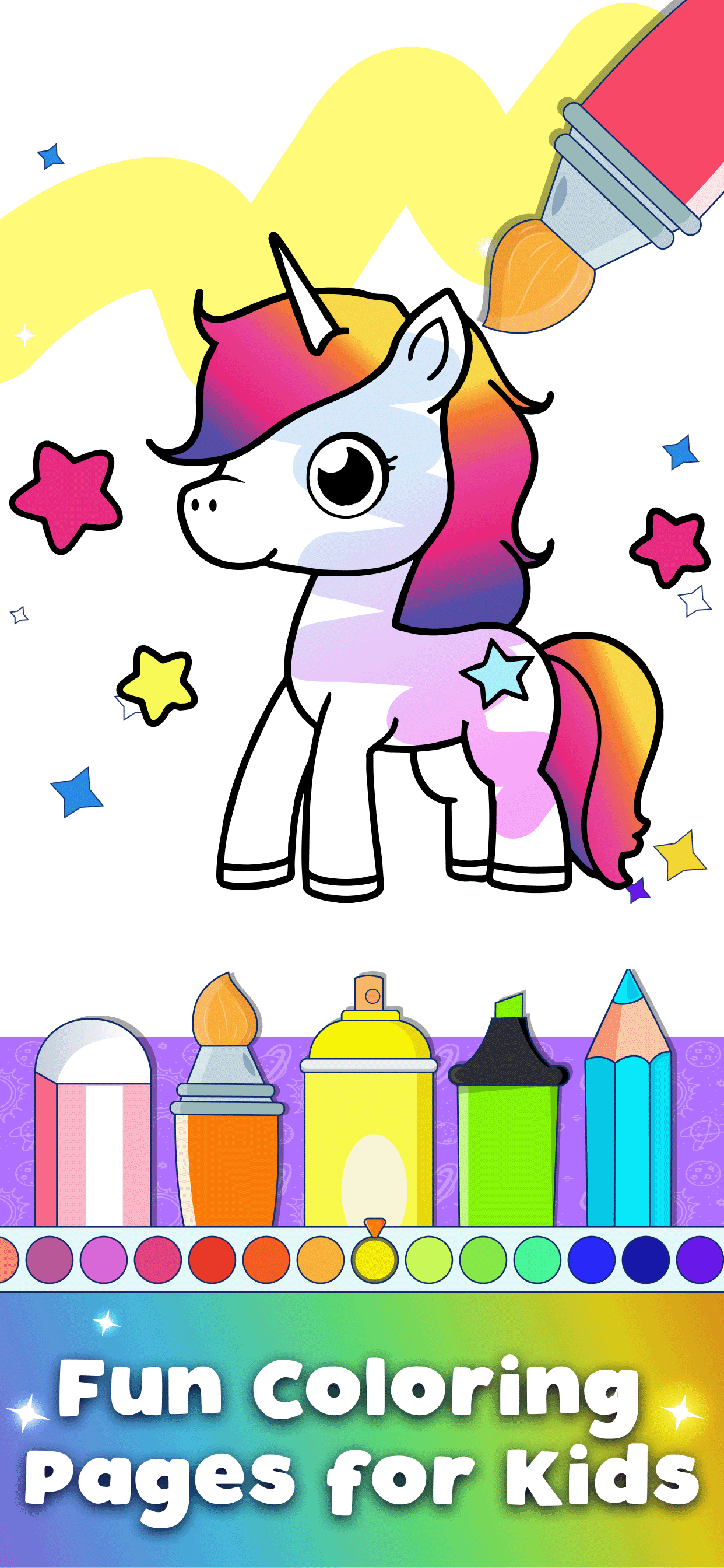 Baby & Kids Coloring Book Art screenshot 5