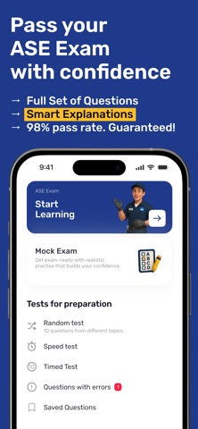 ASE Test 2025 | Exam Prep Screenshot 1 of 5