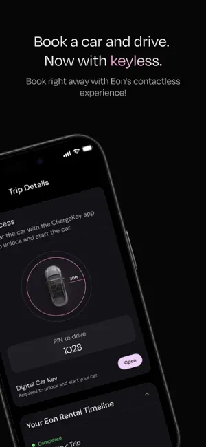 Eon: Electric Car Rentals screenshot 2