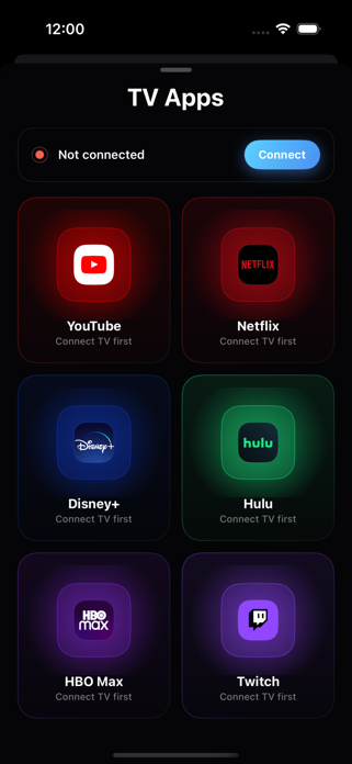 Remote Control Smart TV App Screenshot 2 of 3