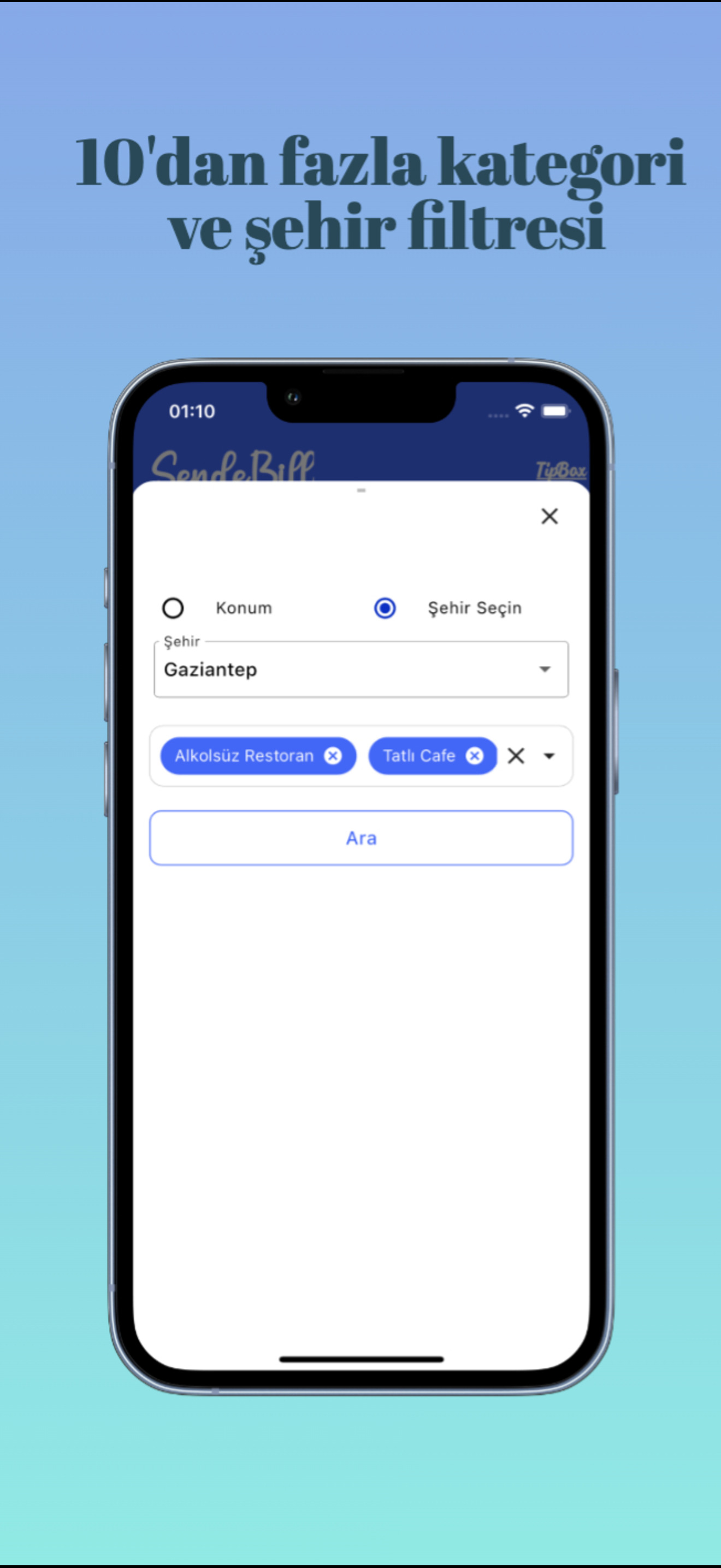 SendeBill - Restoran Menüleri screenshot 3