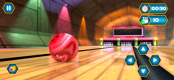 Bowling 3D juego de bolos screenshot 3